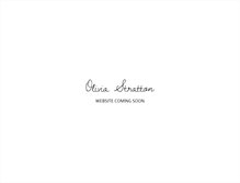 Tablet Screenshot of oliviastratton.com